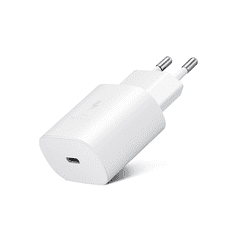 SAMSUNG gyári USB hálózati töltő adapter Type-C bemenettel - 25W - EP-TA800EWE PD.3.0 Super Fast Charging - fehér (ECO csomagolás) (SA076381)