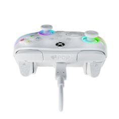 PDP Afterglow Wave, Xbox Series X|S, Xbox One, PC, RGB LED Lighting, Fehér, Vezetékes kontroller