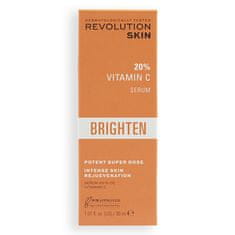 Revolution Skincare Arcápoló szérum 20% Vitamin C (Radiance Strength Serum) 30 ml