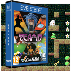 Blaze Evercade C3, Amiga Team 17, 12in1, Retro, Multi Game, Játékszoftver csomag