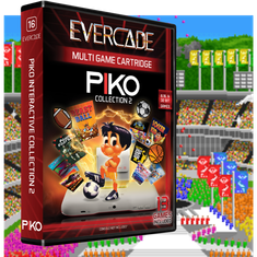 Blaze Evercade #16, Piko Interactive Collection 2, 13in1, Retro, Multi Game, Játékszoftver csomag