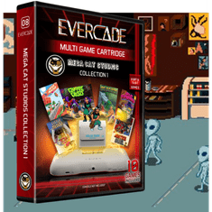 Blaze Evercade #08, Mega Cat Studios Collection 1, 10in1, Retro, Multi Game, Játékszoftver csomag