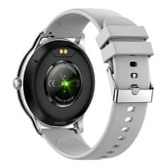 Trevi Chytré hodinky , T-FIT 230 CALL SILVER smartwatch, bluetooth, monitor spánku, zdravotní funkce
