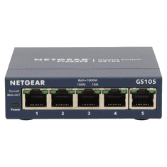 Netgear 5-port Gigabit ProSafe Switch (GS105GE)