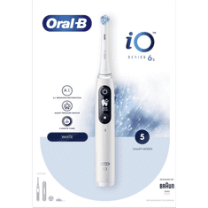 BRAUN Oral-B iO6S elektromos fogkefe fehér (4210201438069) (4210201438069)