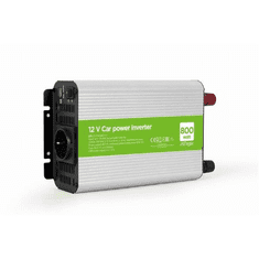 Energenie autós inverter 800W, 12V - 2x USB-A port (EG-PWC800-01) (EG-PWC800-01)