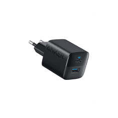 Anker 323 USB-C - USB-A hálózati töltő 33W fekete (A2331G11) (A2331G11)