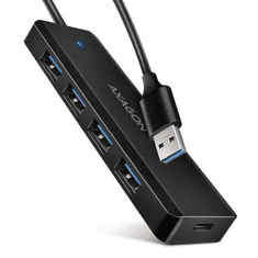 AXAGON 4 portos USB 3.2 USB-A 5GBPS HUB (HUE-C1A) (HUE-C1A)