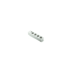 Famatel 16A-250V négyes földelt szerelhető elosztó fehér (2528) (f2528)