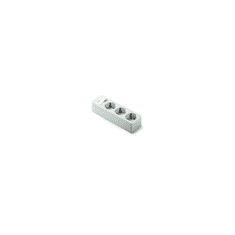 Famatel 16A-250V kapcsolóval hármas földelt szerelhető elosztó fehér (2523) (f2523)