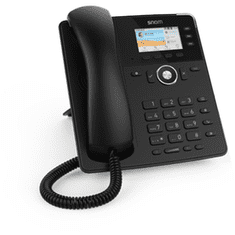 SNOM D717 VOIP Tischtelefon (SIP) Gigabit Black (4397)