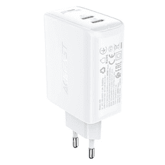 AceFast A29 hálózati töltő 2xUSB-C, PD50W fehér (A29 white)