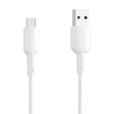 Vipfan Colorful X11 USB és Micro USB kábel 3A 1m (fehér (X11MK-white) (X11MK-white)