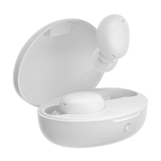 QCY T16 TWS Bluetooth mikrofonos fülhallgató fehér (T16-White)