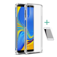 IMAK Samsung Galaxy A7 (2018) Ütésálló Tok - Átlátszó (GP-82320)