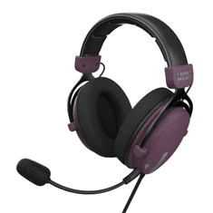 Dark Project HS-4 One Wired ezetékes Gaming Headset - Fekete/Lila (DPO-HS-5004)