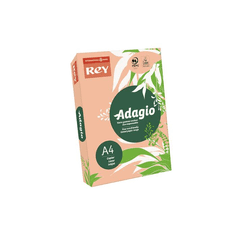 Rey "Adagio" Másolópapír A4) Intenzív barack (500 lap/csomag) (ADAGI080X637 PEACH)