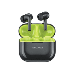 Awei T1 Pro Wireless Headset - Fekete/Zöld (AWE000171)