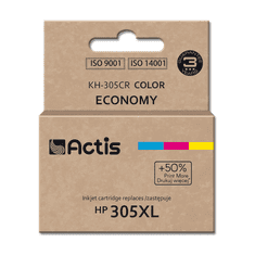 Actis (HP 305XL 3YM63AE) Tintapatron Tri-color (KH-305CR)