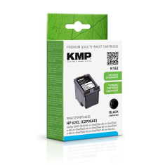 KMP (HP C2P05AE 62XL) Tintapatron Fekete - Chipes (1741,4001)