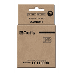 Actis (Brother LC1100BK/980BK) Tintapatron Fekete (KB-1100BK)