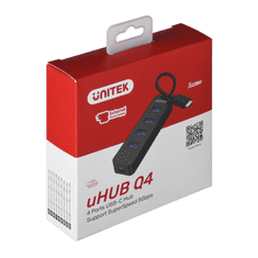 Unitek H1117B USB Type-C HUB (4 port) (H1117B)