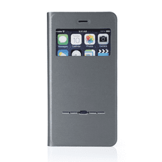 Aiino Aoiino Touch Apple iPhone 6/6S Plus Flip Oldalra Nyitható Tok - Szürke (AIIPH6LCV-TCGY)