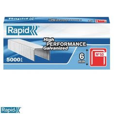 Rapid 53/6 Tűzőgépkapocs (5000 db) (11856250)