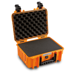 B&W Type 3000 SI Fotós bőrönd - Narancs (3000/O/SI)