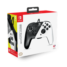 PDP OLED Rematch Fekete, Fehér USB Gamepad Analóg/digitális Nintendo Switch, Nintendo Switch OLED (500-134-EU-BW)