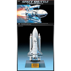 Academy Space Shuttle w/ Booster űrsikló műanyag modell (1:288) (MA-12707)