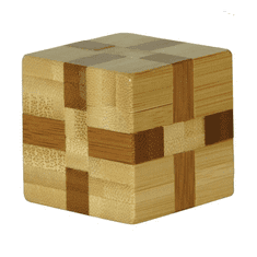 Eureka! 3D Bambusz puzzle - Cube ördöglakat (EUR34319)