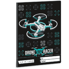 Ars Una Drone Racer 32 lapos A5 14-32 1. osztályos vonalas füzet - Mintás (53581310)