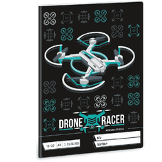 Ars Una Drone Racer 32 lapos A5 vonalas füzet - Mintás (53591319)