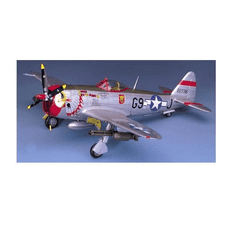 Academy P-47D Thunderbolt Bubbletop vadászrepülőgép műanyag modell (1:72) (MA-12491)