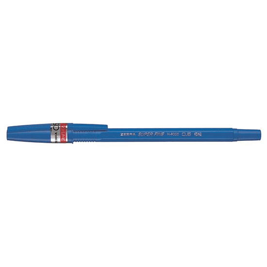 Zebra H-8000 Kupakos golyóstoll - 0,21 mm/Kék (E20662)