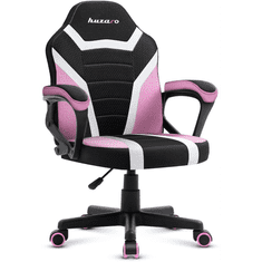 Huzaro Ranger 1.0 Gyermek Gamer szék - Fekete/Fehér/Rózsaszín (HZ-RANGER 1.0 PINK MESH)
