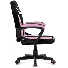 Huzaro Ranger 1.0 Gyermek Gamer szék - Fekete/Fehér/Rózsaszín (HZ-RANGER 1.0 PINK MESH)