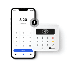 SumUp Air Android / iOS, NFC, Fehér kártyaolvasó terminál