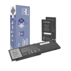 mitsu Dell Precision 15 (7510) Notebook akkumulátor 80Wh (BC/DE-7710)
