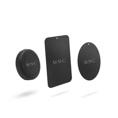 M.N.C. M.N.C. 55023 Univerzális mágneses telefon tartó - Fekete (55023)