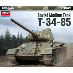 Academy Soviet Medium T-34/85 tank műanyag modell (1:72) (13421)