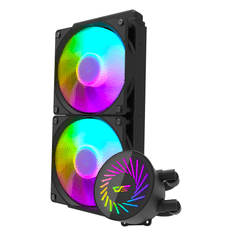 darkFlash DCS 240 ARGB CPU Vízhűtés - Fekete (DCS240 BLACK)