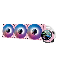 darkFlash Twister DXV2.6 360 ARGB CPU Vízhűtés - Rózsaszín (DX360 V2.6 PINK)