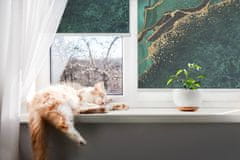 COLORAY.HU Roló ablakra Szerpentin Sötétítő redőny (gumi bevonattal) 100x180 cm