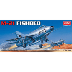 Academy Mig-21 Fishbed vadászrepülőgép műanyag modell (1:72) (MA-12442)