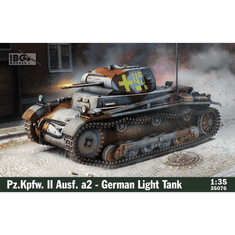 IBG-Models Pz.Kpfw.II Ausf. A2 német harckocsi műanyag modell (1:35) (35076)