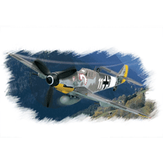 Hobbyboss Bf109 G-6 repülőgép műanyag modell (1:72) (MHB-80225)