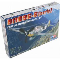 Hobbyboss Bf109 G-6 repülőgép műanyag modell (1:72) (MHB-80225)
