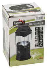 Cattara LED-es zseblámpa kemping visszahúzható 20/60lm újratölthető